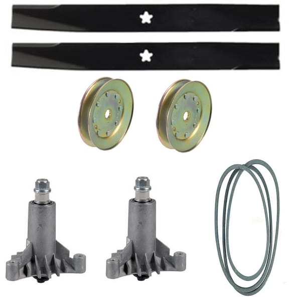 Aic Replacement Parts 38 Deck Rebuild Kit Fits Sears/Craftsman Fits Husqvarna Spindles Blades Pulleys 153532-DECKREBUILDKIT - main